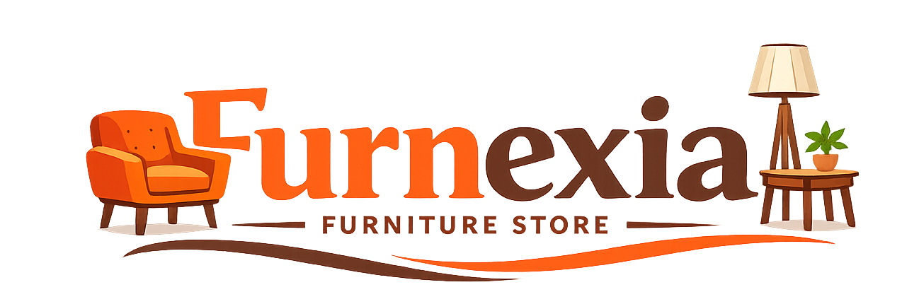 Furnexia furniture store logo design